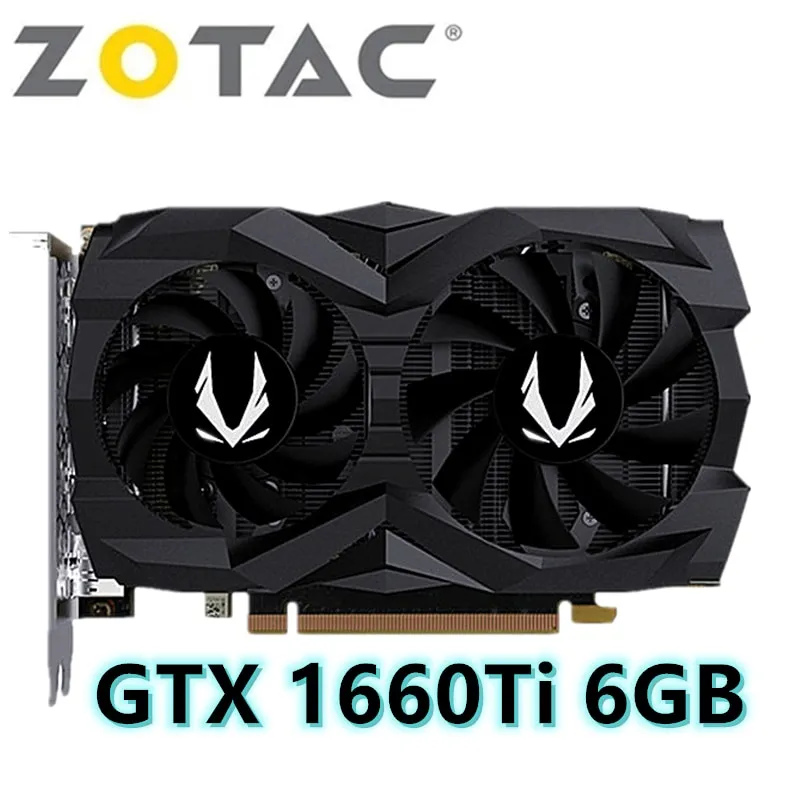 CFLUF Zotac GTX 1660 Super 6GB 1660Ti Graphics Cards Nvidia Video