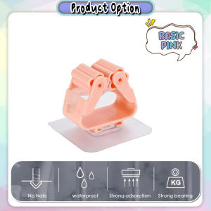 [iRojak] Wall Mounted Mop Holder Broom Holder Clip Hanging Mop Organizer 拖把夹 Klip Mop Penyapu -KW116