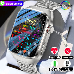 Smart Watch Full Touch Screen Ecg+Ppg Bluetooth Call Mens Women Watch Sport Heart Rate Fitness Waterproof Watch