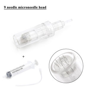 1 Pcs Microneed-le + Tube Hydra For F8 2th Skin Injector Pen Meso Mesotherapy Injector Auto Derma Stamp Pen Accessories