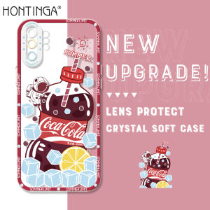 Ốp lưng Hontinga cho Samsung Galaxy Note 10 Lite Note 10 Plus 5G Samsung S10 Plus S10 + Note10 + Ốp lưng bọc hoàn toàn silicon mềm uống nước mùa hè dễ thương ốp cao su chống sốc bảo vệ máy ảnh Ốp lưng Ốp điện thoại mềm cho bé gái