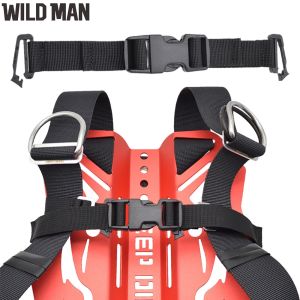 Comfortable Scuba Diving Chest Strap BCD with Fixed Backpack Strap for Backmount Diving and Adjustable Fit