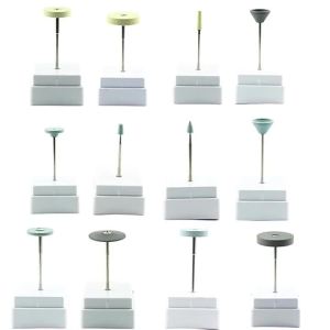KITA-Dental Diamond Bur Zirconia Ceramic Polisher Wheel Disc Polishing All Porcelain Grinder Abrasive Tools Dental Lab Intrusment