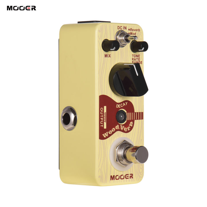 Mooer WoodVerb Acoustic Guitar Reverb Pedal Digital Reverb Pedal Reverb ...