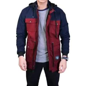 jaket parka kombinasi