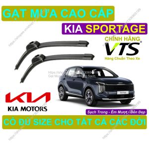Gạt Mưa Silicon Kính Lái KIA SPORTAGE Cặp Gạt M.ưa Kính Lái KIA SPORTAGE Có Đủ S.ize Cho Các Đời Xe KIA SPORTAGE
