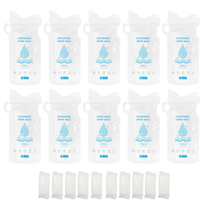 Túi bình tiểu du lịch dùng một lần cho Nam Nữ leakproof Kiểm soát mùi dùng một lần Túi nước tiểu xách tay cho du lịch