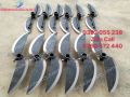 Lưỡi dao gắn máy băm chuối mịn dài 40cm lỗ cốt 24mm siêu sắc bén. 