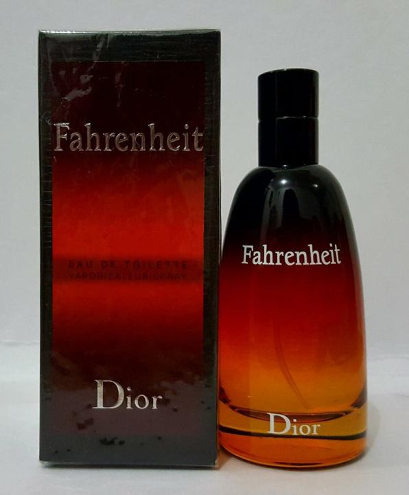 Fahrenheit eau deals de toilette