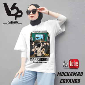 KAOS RAMADHAN NGABUBURIT PLAYSTATION / BAJU RAMADHAN / KAOS PRIA WANITA KEKINIAN / BAJU RAMADHAN / BAJU DISTRO T-SHIRT PREMIUM