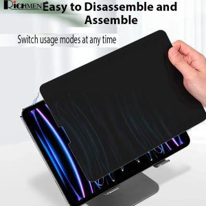 RICHMENT Magnetic Privacy Matte Screen Protector for iPad Series – Compatible with iPad Pro/Air/Mini Models (2024/2023/2022/2018–2025) Anti-Glare Eye Protection Bubble-Free Installation