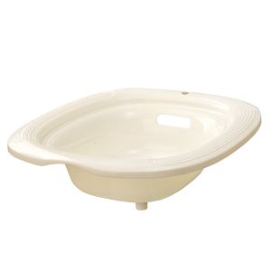 MAJESTICX Squat Free Sitz Bath Private Care Soaking Toilet Basin Perineal Care Antislip Sitz Basin Postpartum Care