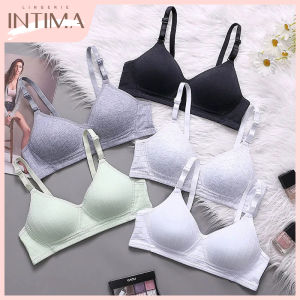ชุดชั้นในเด็ก INTIMA สำหรับวัยรุ่นชุดชุดชั้นในอายุ12ถึง15ปีสำหรับเด็กผู้หญิงเด็กน้อยชุดชั้นในผ้าฝ้าย100% สำหรับเด็กนักเรียนหญิงเสื้อชั้นในและเซ็ตกางเกงชั้นในเด็กสวมใส่สบายไม่มีลวด