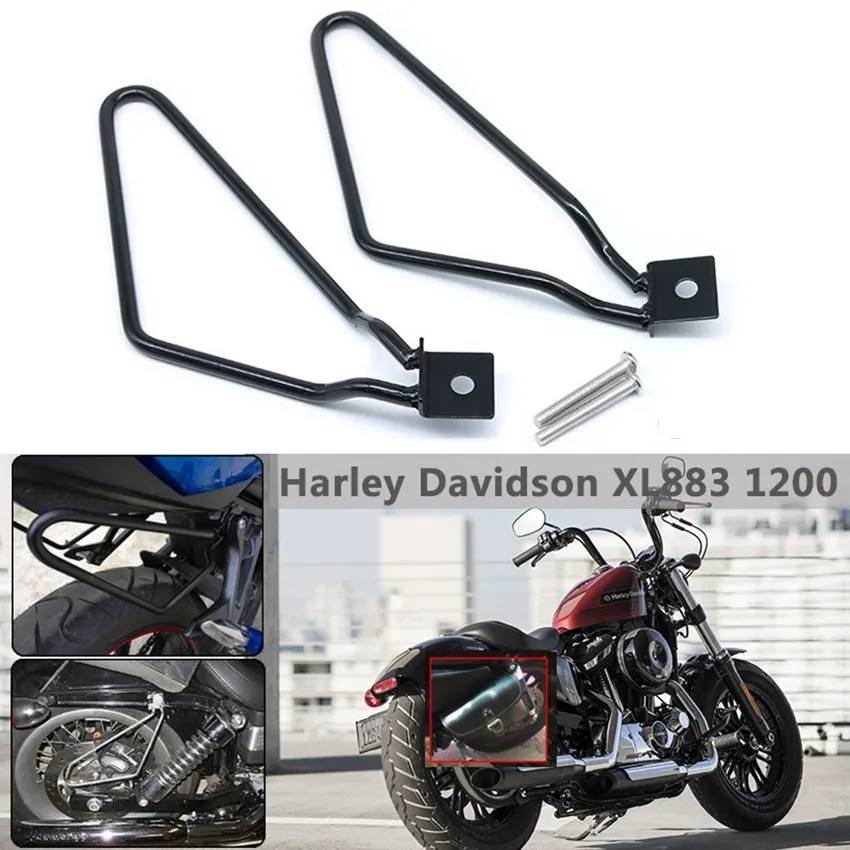 Harley Sportster 1200 Sportster Saddlebag Brackets Saddle Bags
