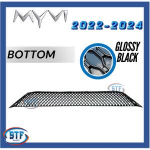 Perodua Myvi 2022-Present Front Bottom Grill  Glossy Black Grilled Plug And Play Honeycomb