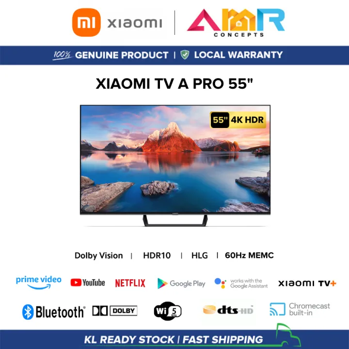 Mijia Mi TV A Pro 55 Inch 4k UHD Smart Tv Assistant Dolby Audio DTS-HD® Metallic Design TV Murah
