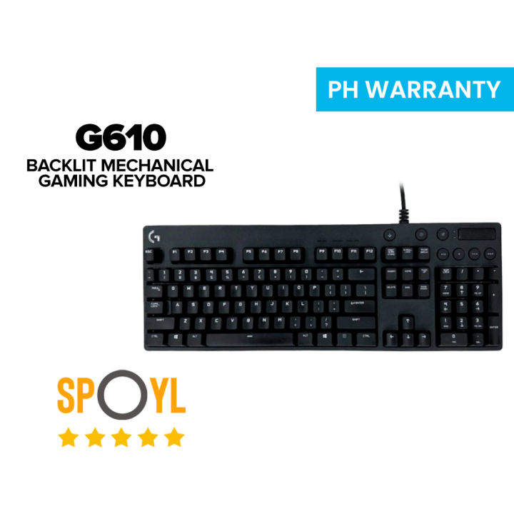 Logitech G610 Backlit Mechanical Gaming Keyboard - Spoyl Store | Lazada PH