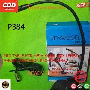 P384 MIC TABLE MIK MEJA KABEL MIX LEHER ANGSA CONDESOR PRO FESIONAL MICHROPHONE MIMBAR PIDATO PODIUM