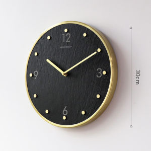 Fashion European Mute Hot Sale Swing Wall Clock Home Living Room Simple Modern Minimalist Atmosphere Creative Quartz Clock