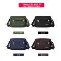 SUPERINN MALAYSIA Sport Waist For Man and Woman Handbag Zip Big Crossbody Bag Sling Beg Mens multifunctional simple crossbody Lelaki large capacity Oxford cloth shoulder bag fashionable business men. 