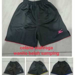 celana pendek olahraga volly wanita belah samping