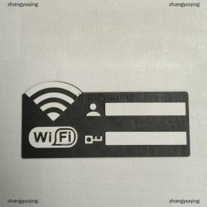 [COD] zhangyuqing 1pc Rustic Wooden WiFi Password Sign Vintage Wall-Mounted Wireless Network Indicator Plaque Multi-Purpose Home Decor Accessory