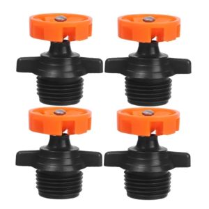 10Pcs Automatic Rotation Nozzle Watering Irrigation Rotating Nozzle 360° Watering Nozzle for Garden Lawn Flower Vegetable Irrigation