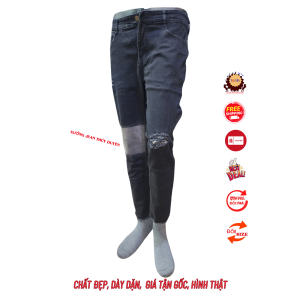 Quần jean NAM IN TRẮNG GỐI thời trang 1110 mẫu mới giãn tốt có size đại quần bò nam fome chuẩn LZ1