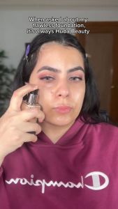 Huda Beauty - FauxFilter Luminous Matte Foundation 35ML - Tặng kèm phấn phủ Huda no box độ mới 90%