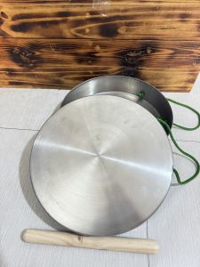 Thanh la inox 35cm tặng dùi gõ