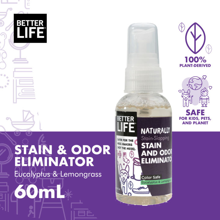 Better Life Natural Stain and Odor Eliminator Eucalyptus and Lemongrass