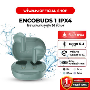 [สินค้าใหม่] Robot หูฟัง รุ่น Encobuds 1 หูฟังบลูทูธ Bluetooth Wireless Earphone ใช้งานได้นาน 36 ชั่วโมง กันน้ำได้