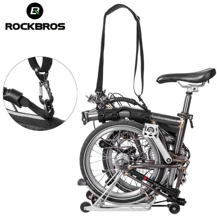 ROCKBROS Brompton Shoulder Strap Child Bicycle Folding Bikes Frame