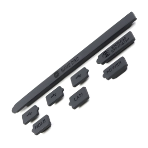 8Pcs For Series Console Game Accessories Silicone Dust Proof Cover Stoppers Guard Set