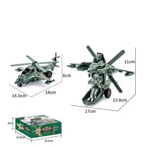 Đồ chơi xe tăng máy bay trực thăng biến hình robot cho bé trai 2025