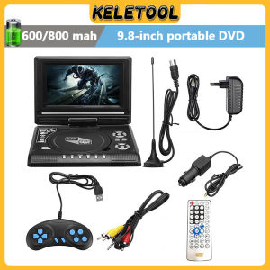 Portable Video DVD Player With Screen 7.8/9.8 Inches Mini VCD/CD Player MP3 With Game Function