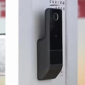 Waterproof Tuya Wifi Smart Door Lock Digital Pas Double-sided Fingerprint Electronic Rim Lock For Outdoor Iron Gate Door