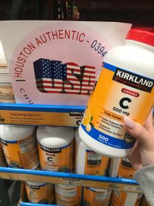 [ ĐỦ BILL STORE + AIR] Bổ Sung Vitamin C Kirkland Signature Chewable Vitamin C 500mg _ Live mua hàng tại Mỹ