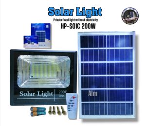 Solar Light HP SO1-C 200w water proof IP65 rated.