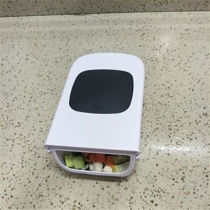 KANNERT Time Saver Vegetable Dicer Stainless Steel Easy Pour Opening Food Slicer Easy To Use Ultra-Sharp Veggie Cutter Kitchen Gadgets