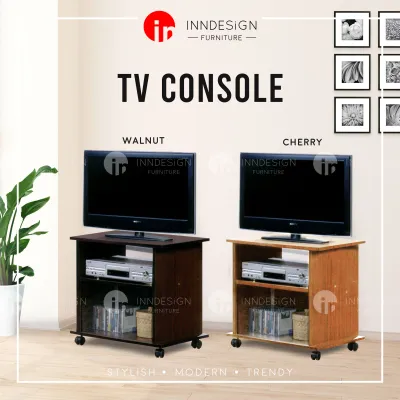 [INNDESIGN.SG] Benice 2 Tier TV Rack / TV Cabinet / TV Console (Fully Assembled and Free Delivery)