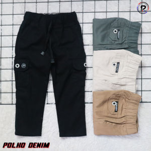 Celana Cargo Anak Panjang Usia 1-14tahun POLHO