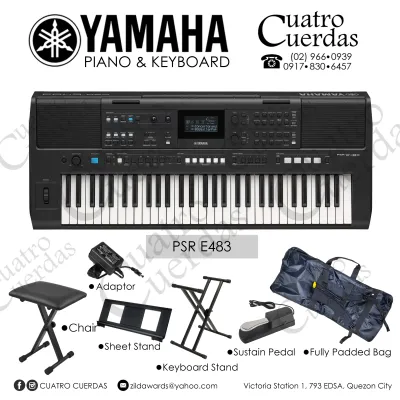 Yamaha PSR E483 & E473 61-Keys Portable Keyboard Brand New