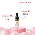 Vitamin D3K2 MK7 Sunday Natural 20ml ĐỨC chính hãng cho bé từ sơ sinh - Vitamin D cho bé - Happypig. 