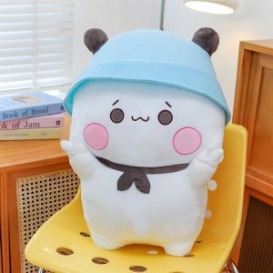 CUTE ELVES Collection Panda Bubu Plush Doll Fluffy Soft Stuffed Animals Doll Toy Comfort Plush Toys Cartoon Bubu and Dudu Plush Toy Kids Birthday Christmas