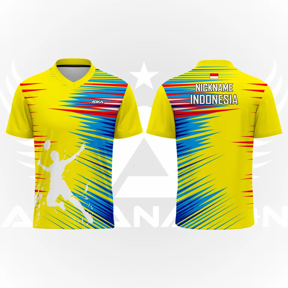 KAOS JERSEY BADMINTON BULUTANGKIS CUSTOM FULL PRINTING Lazada