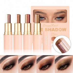 INNEED Lấp lánh Phấn mắt dạng thỏi 3 màu Ngọc trai chuyển màu Bút đánh phấn mắt và highlight  Bền lâu Bút kẻ mắt Phụ nữ