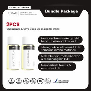 Bundle 2 PCS TERATU BEAUTY Chamomile & Olive Deep Cleansing Oil