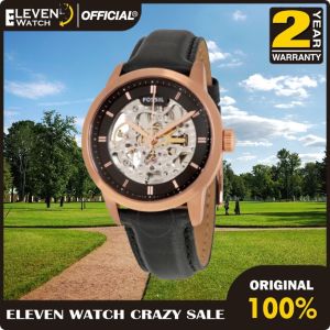 [Promo] Jam Tangan Wanita FS ME 3084 / ME3084 Townsman Automatic Black Leather Original Garansi 2 Tahun [✔COD][100% Authentic]