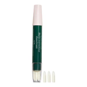 Manucurist Corrector Pen - Gel Corrector Pen + 3 Tapered Refill Tips - Acetone Free Bio-Sourced Remover Brush - Gel Accessories Transparent